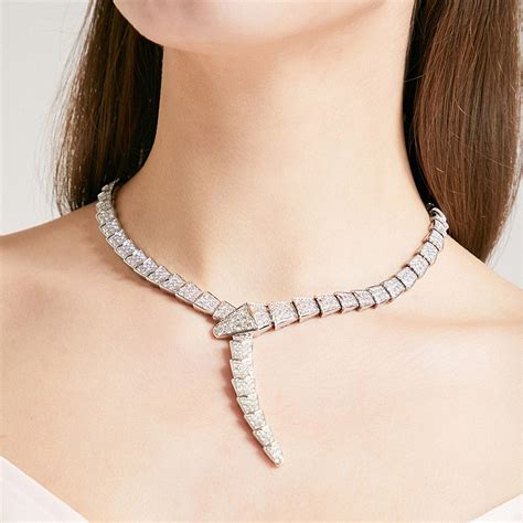 bvlgari italian diamond necklace.